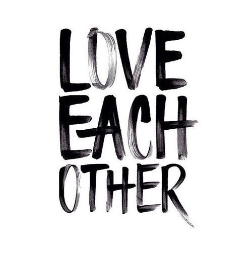 Love Each Other Text 