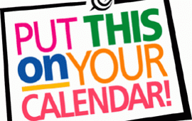 Put This On Your Calendar!