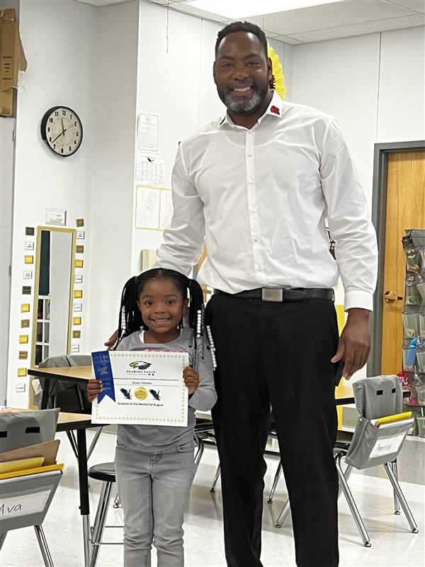 Student of the Month for August