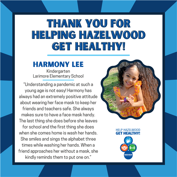 Help Hazelwood Get Healthy Spring Contest