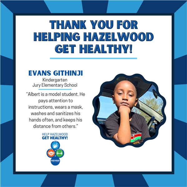 Help Hazelwood Get Healthy Spring Contest
