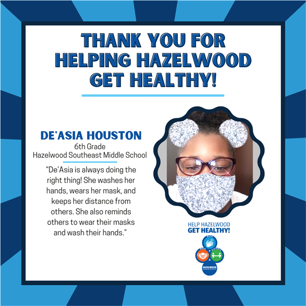 Help Hazelwood Get Healthy Spring Contest