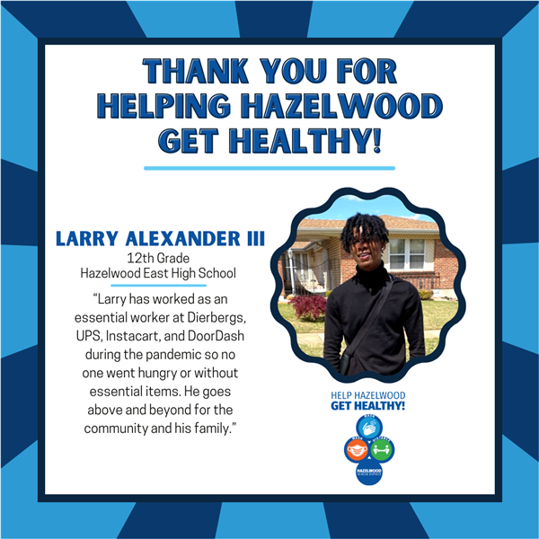 Help Hazelwood Get Healthy Spring Contest