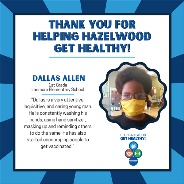 Help Hazelwood Get Healthy Spring Contest